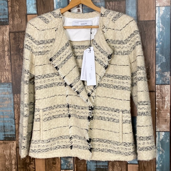 IRO Jackets & Blazers - IRO 19W mohair Paris, France snap button blazer jacket